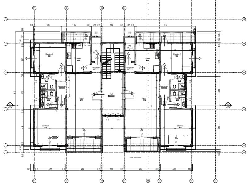 Floor plan — Nongo Apartment Building