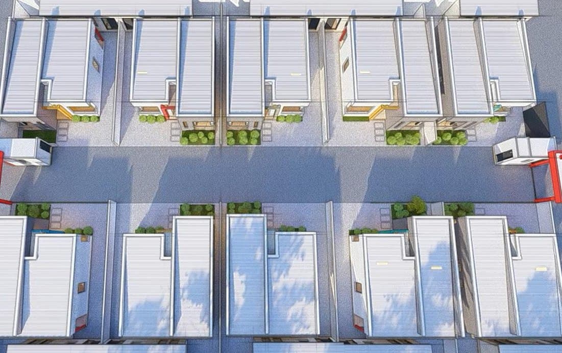Logements semi-collectifs — vue 1