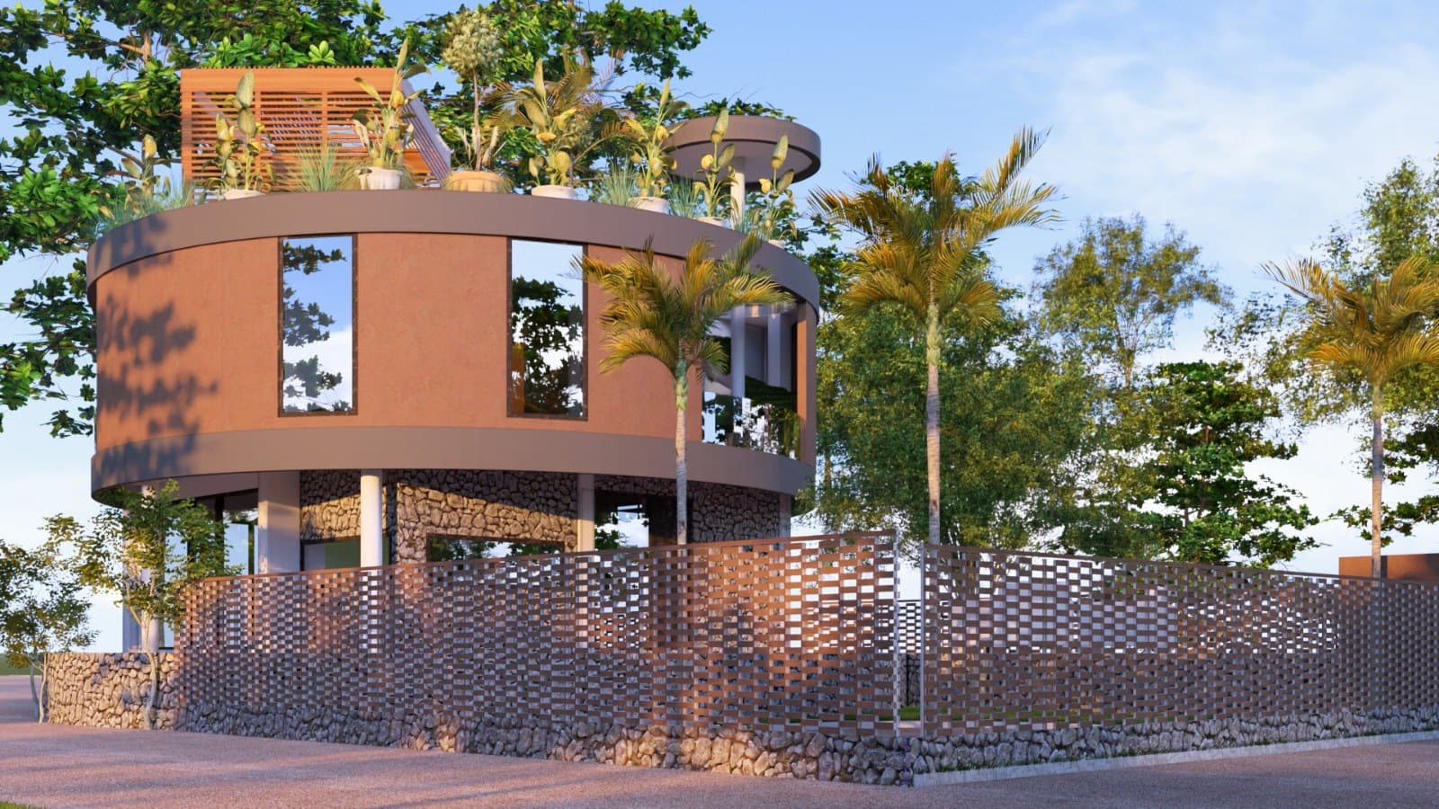 Circular House — view 1