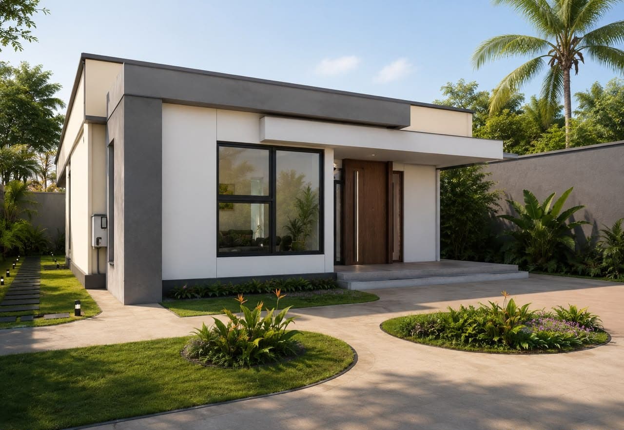Tropical Villa — view 1